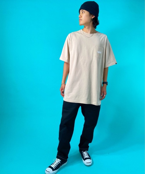 VANS（バンズ）の「VANS/バンズ バックプリント ポケットTシャツ
