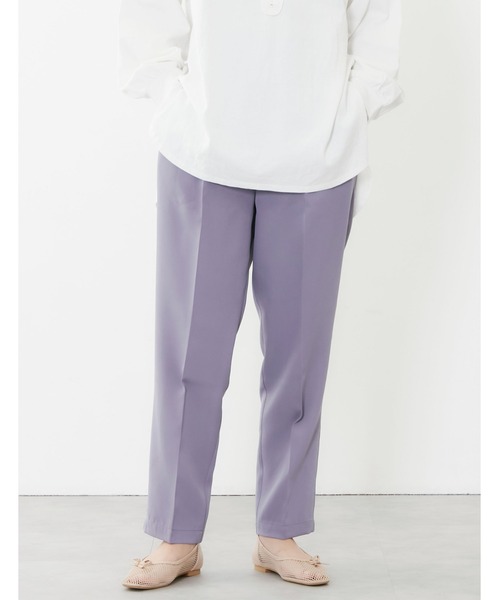 POU DOU DOU（プードゥドゥ）の「センタープレスイージーカラーパンツ（その他パンツ・レディース・モカ/オレンジ/ブルー/ミント・3）」の11枚目の写真