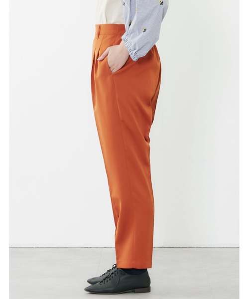 POU DOU DOU（プードゥドゥ）の「センタープレスイージーカラーパンツ（その他パンツ・レディース・モカ/オレンジ/ブルー/ミント・3）」の21枚目の写真