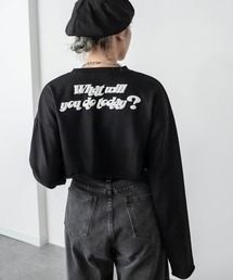 RASVOA | カットオフクロップドロンＴ(Tシャツ/カットソー)