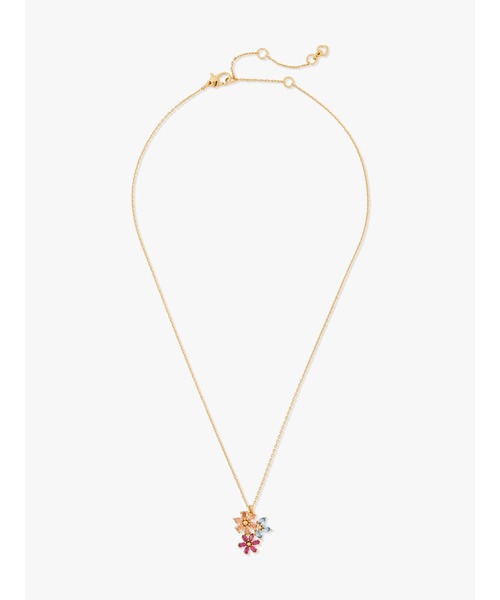 KATE SPADE バスティング ブルームス ステートメント ネックレス ワッツ ア キャッチ ミニ ペンダント | ジュエリー | ケイト
