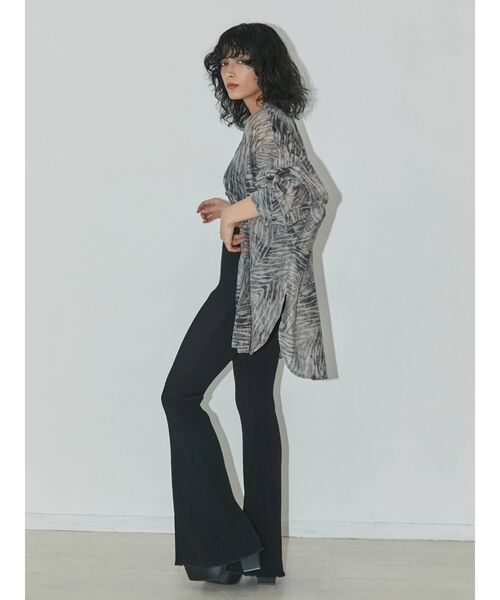 EMODA(エモダ)の「エアリールーズシャツ(シャツ/ブラウス・レディース・ブラック/パープル/その他/その他1/オレンジ/ベージュ・FREE)」の18枚目の写真