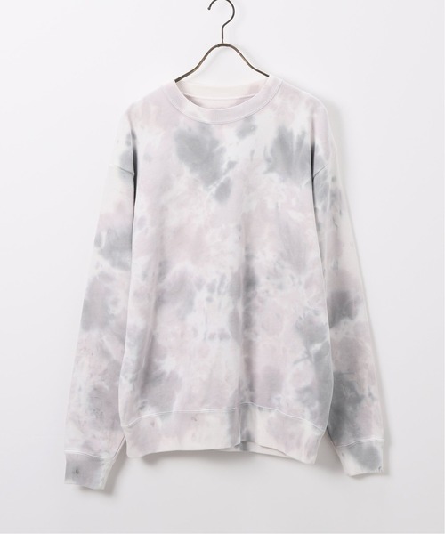 JOURNAL STANDARD（ジャーナルスタンダード）の「オーバーサイズタイダイスウェット[ユニセックスアイテム]（スウェット・メンズ・グレー/ライトブルー/オレンジ・MEDIUM/LARGE）」の21枚目の写真
