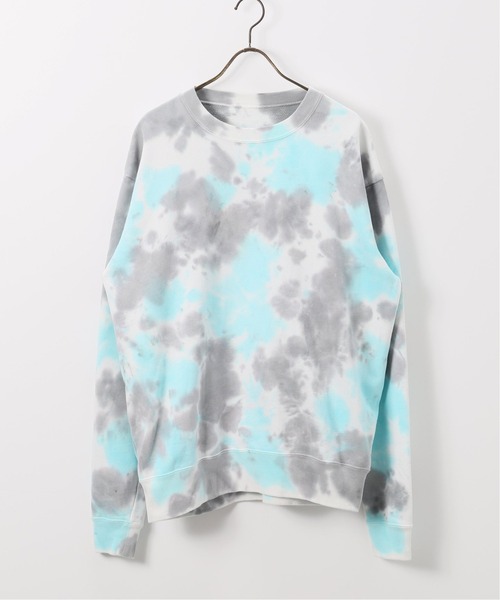 JOURNAL STANDARD（ジャーナルスタンダード）の「オーバーサイズタイダイスウェット[ユニセックスアイテム]（スウェット・メンズ・グレー/ライトブルー/オレンジ・MEDIUM/LARGE）」の22枚目の写真