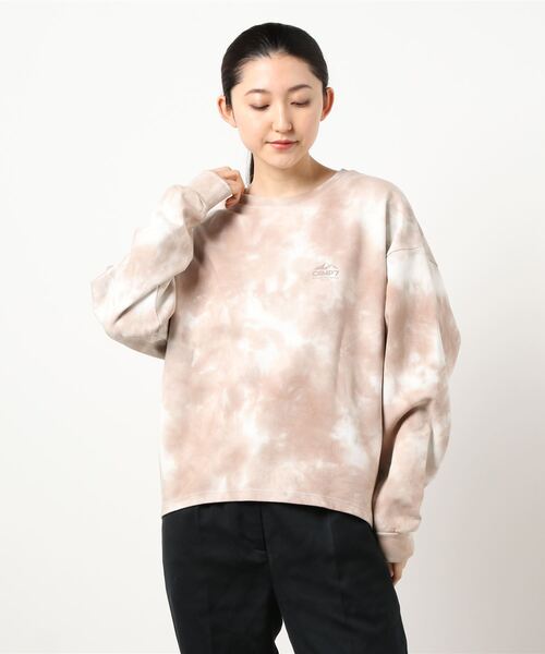Camp7 キャンプセブン の Camp7 タイダイ柄ロゴトレーナー スウェット Wear