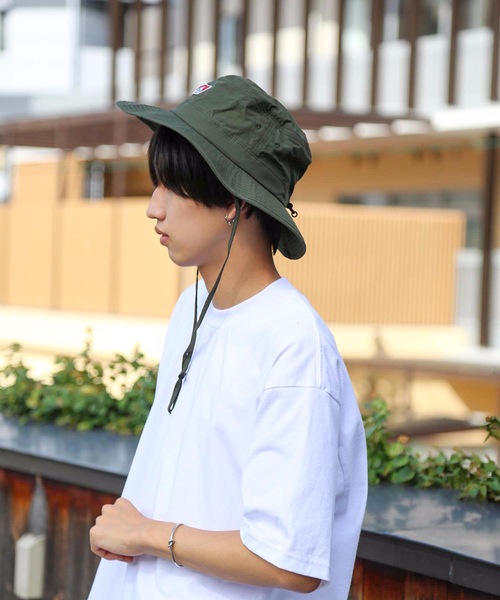 BEN DAVIS（ベンデイビス）の「【BEN DAVIS/ベンデイビス】ウオッシャブルアドベンチャーハット/サファリハット　ワンポイントブランドロゴ（ハット・メンズ・ホワイト/ブラック/カーキ/ベージュ・FREE）」の21枚目の写真