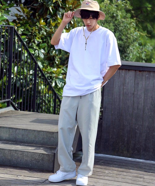 BEN DAVIS（ベンデイビス）の「【BEN DAVIS/ベンデイビス】ウオッシャブルアドベンチャーハット/サファリハット　ワンポイントブランドロゴ（ハット・メンズ・ホワイト/ブラック/カーキ/ベージュ・FREE）」の11枚目の写真