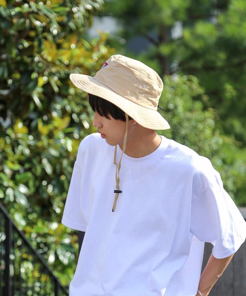 BEN DAVIS（ベンデイビス）の「【BEN DAVIS/ベンデイビス】ウオッシャブルアドベンチャーハット/サファリハット　ワンポイントブランドロゴ（ハット・メンズ・ホワイト/ブラック/カーキ/ベージュ・FREE）」の14枚目の写真