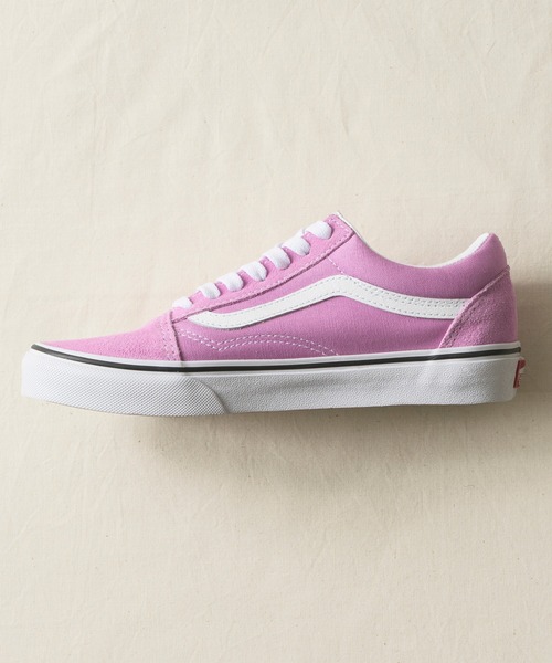 And A（アンドエー）の「VANS ヴァンズ / OLD SKOOL ORCHID/TRUE WHITE オールドスクール スエードローカットスニーカー / VN0A3WKT3SQ（スニーカー・レディース・ラベンダー・23cm/23.5cm/24cm）」の7枚目の写真