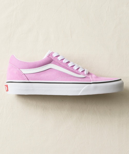 And A（アンドエー）の「VANS ヴァンズ / OLD SKOOL ORCHID/TRUE WHITE オールドスクール スエードローカットスニーカー / VN0A3WKT3SQ（スニーカー・レディース・ラベンダー・23cm/23.5cm/24cm）」の11枚目の写真