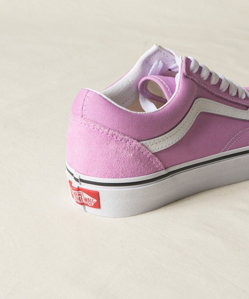 And A（アンドエー）の「VANS ヴァンズ / OLD SKOOL ORCHID/TRUE WHITE オールドスクール スエードローカットスニーカー / VN0A3WKT3SQ（スニーカー・レディース・ラベンダー・23cm/23.5cm/24cm）」の6枚目の写真