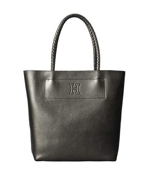 HIROFU(ヒロフ)の「【チェスタ】レザートートバッグ M 本革 (商品番号:P25-30008)(トートバッグ・レディース・ライトグレー/ライトブルー/オレンジ/ブルー/ライトグリーン/グレー系その他/ブラック/シルバー/グリーン系1/サックスブルー系5/ピンク系/ネイビー系9/ベージュ系その他6/オレンジ系その他5/ネイビー系5/ダークブラウン/グリーン系その他5/レモンイエロー/ピンク系6/こしょう色系2/ライトグリーン系/ゴールド系/レッド系5/ピンク系9/グリーン系2/ネイビー系6/ライトグリーン系1/ゴールド系その他3/ブルー系その他/ライトイエロー系4/ホワイト系5/ブルー系その他2/オレンジ系3/ブラック系その他/パープル系1/アイボリー系2・01)」の3枚目の写真