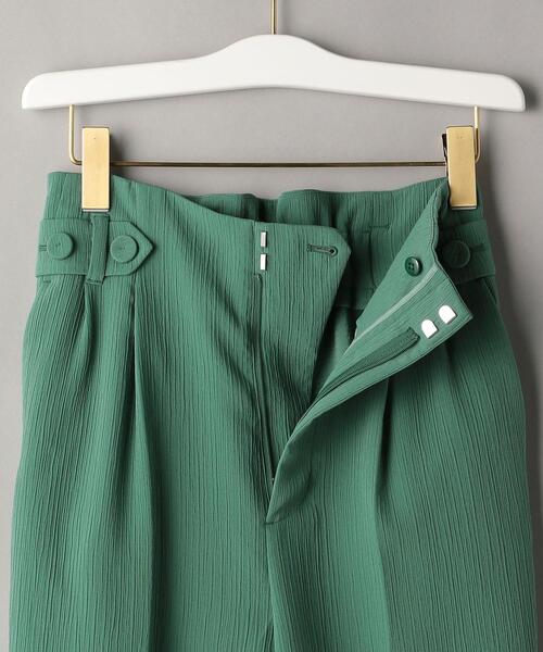 BEAUTY&YOUTH UNITED ARROWS(ビューティーアンドユースユナイテッドアローズ)の「BY ハイウエストボタンバックゴムパンツ(その他パンツ・レディース・ブラック/オリーブ/ケリー・SMALL/MEDIUM/LARGE)」の15枚目の写真