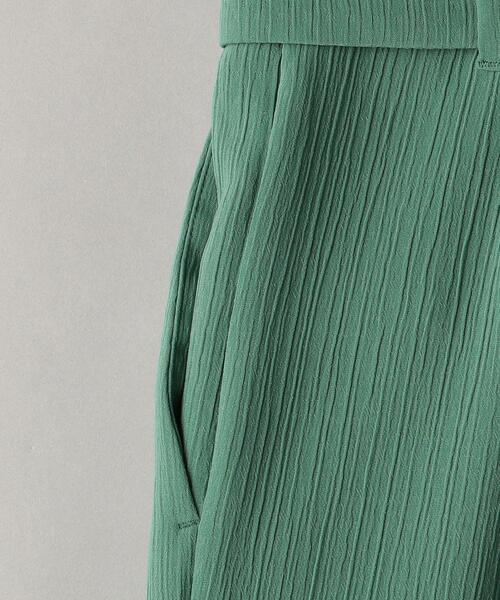 BEAUTY&YOUTH UNITED ARROWS(ビューティーアンドユースユナイテッドアローズ)の「BY ハイウエストボタンバックゴムパンツ(その他パンツ・レディース・ブラック/オリーブ/ケリー・SMALL/MEDIUM/LARGE)」の17枚目の写真