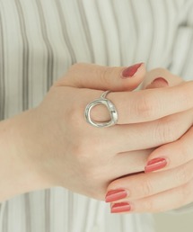 SMELLY | プックリメタルフレームリング(リング)