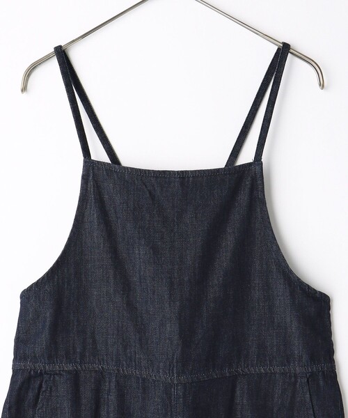 フリークスストア　Lee別注　リラックスサロペット　M ネイビー 限定展開 Lee × FREAK'S STORE/リー 別注 リラックス サロペット