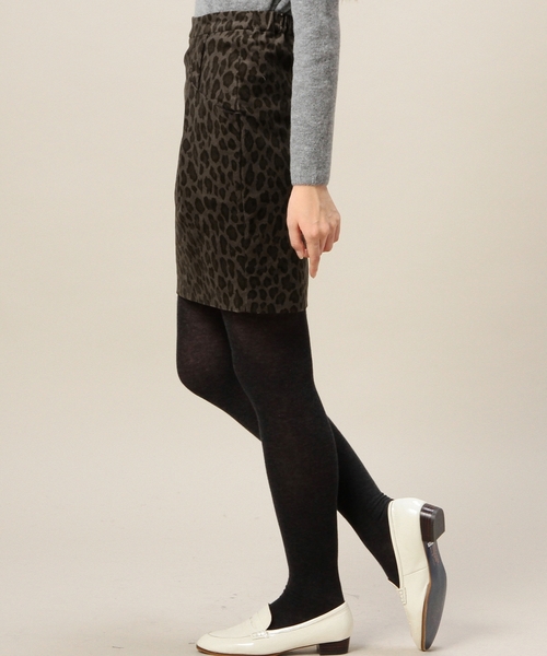 BEAUTY&YOUTH UNITED ARROWS（ビューティーアンドユースユナイテッドアローズ）の「BYBC コードレオパードビッグポケットスカート◆（スカート・レディース・グレー/ネイビー・SMALL/MEDIUM）」の10枚目の写真