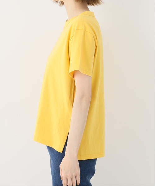 JOURNAL STANDARD LUXE（ジャーナルスタンダード　ラックス）の「クラシックテンジク クルーT（Tシャツ/カットソー・レディース・イエロー/ホワイト/ベージュ・SMALL/MEDIUM）」の4枚目の写真