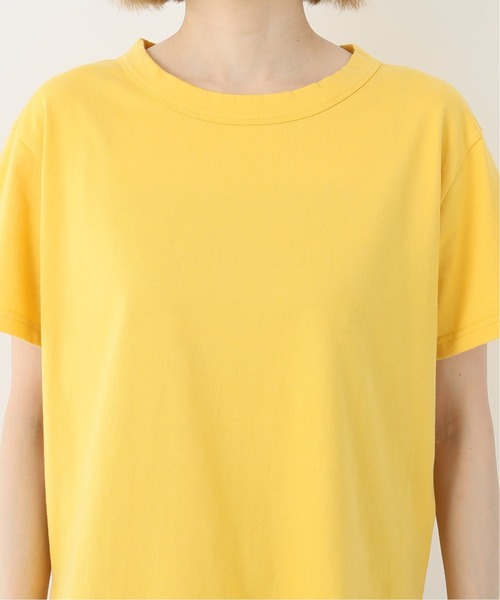 JOURNAL STANDARD LUXE（ジャーナルスタンダード　ラックス）の「クラシックテンジク クルーT（Tシャツ/カットソー・レディース・イエロー/ホワイト/ベージュ・SMALL/MEDIUM）」の6枚目の写真