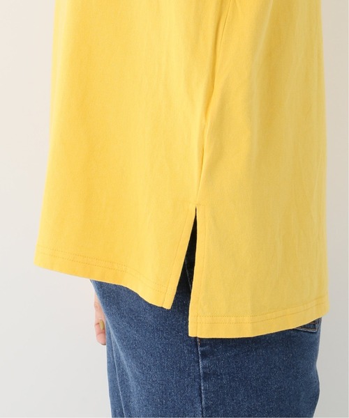 JOURNAL STANDARD LUXE（ジャーナルスタンダード　ラックス）の「クラシックテンジク クルーT（Tシャツ/カットソー・レディース・イエロー/ホワイト/ベージュ・SMALL/MEDIUM）」の9枚目の写真
