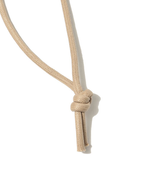 B:MING by BEAMS（ビーミングバイビームス）の「B:MING by BEAMS / スマートフォン レザースリング（ボディバッグ/ウエストポーチ・メンズ・ブラック/ベージュ系その他・FREE）」の4枚目の写真