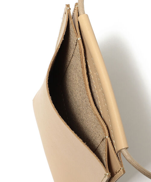 B:MING by BEAMS（ビーミングバイビームス）の「B:MING by BEAMS / スマートフォン レザースリング（ボディバッグ/ウエストポーチ・メンズ・ブラック/ベージュ系その他・FREE）」の7枚目の写真