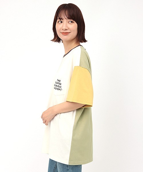 チチカカ（チチカカ）の「スヌーピードリンクＴシャツ（Tシャツ/カットソー・レディース・オフホワイト・MEDIUM）」の21枚目の写真