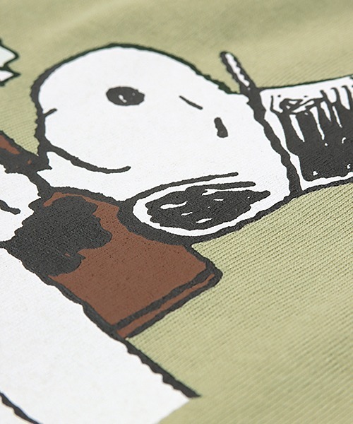 チチカカ（チチカカ）の「スヌーピードリンクＴシャツ（Tシャツ/カットソー・レディース・オフホワイト・MEDIUM）」の3枚目の写真