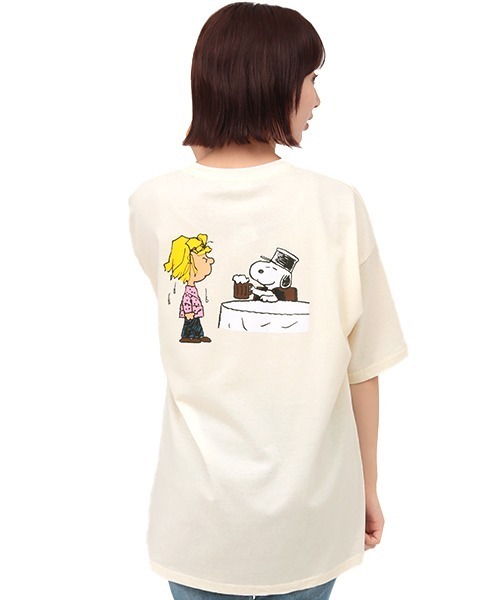 チチカカ（チチカカ）の「スヌーピードリンクＴシャツ（Tシャツ/カットソー・レディース・オフホワイト・MEDIUM）」の22枚目の写真