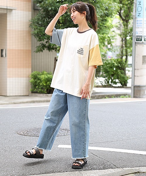 チチカカ（チチカカ）の「スヌーピードリンクＴシャツ（Tシャツ/カットソー・レディース・オフホワイト・MEDIUM）」の12枚目の写真