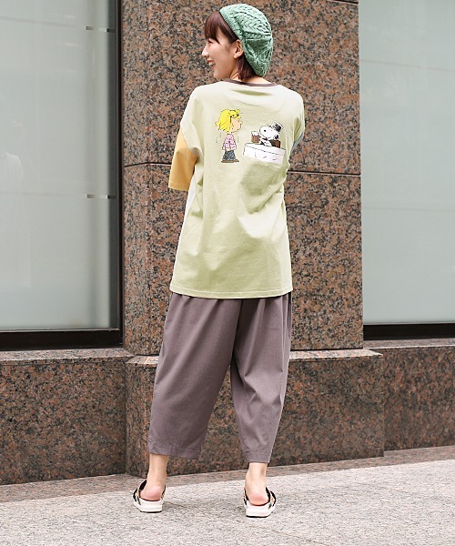 チチカカ（チチカカ）の「スヌーピードリンクＴシャツ（Tシャツ/カットソー・レディース・オフホワイト・MEDIUM）」の16枚目の写真