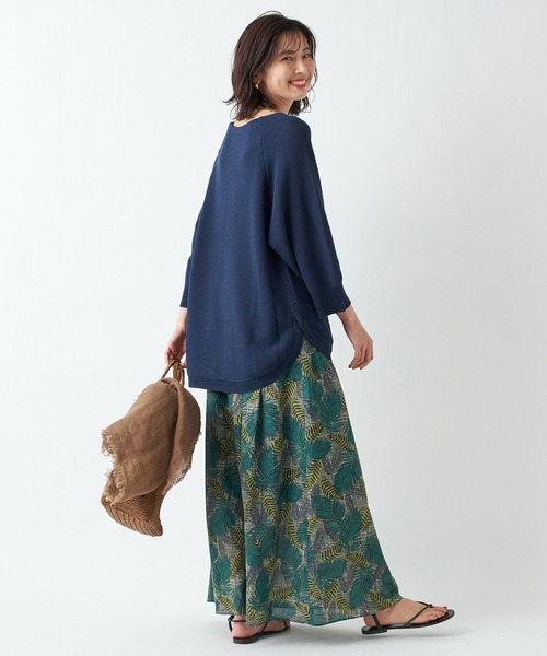 RIVE DROITE（リヴドロワ）の「ワイルドガーデンタックマキシスカート（スカート・レディース・ピンク/グリーン・38/36）」の20枚目の写真