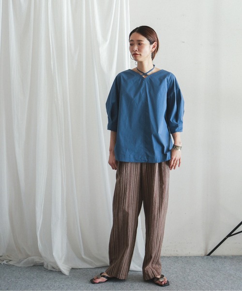 FIL DE FER（フィルデフェール）の「タイプライター ホルターネック  