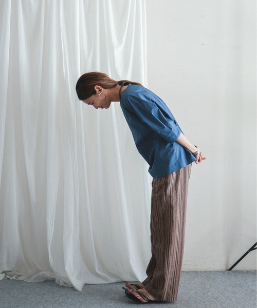 FIL DE FER（フィルデフェール）の「タイプライター ホルターネック  