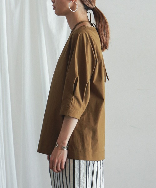 FIL DE FER（フィルデフェール）の「タイプライター ホルターネック  