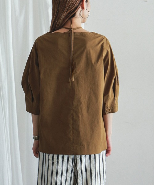 FIL DE FER（フィルデフェール）の「タイプライター ホルターネック  