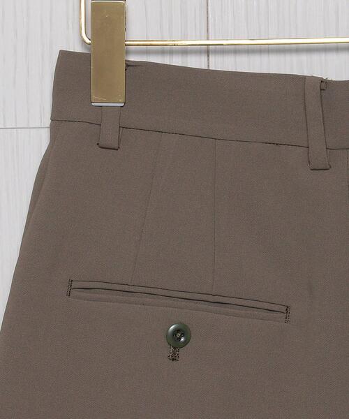 H　BEAUTY&YOUTH UNITED ARROWS（エイチビューティーアンドユースユナイテッドアローズ）の「＜H＞DOUBLE CLOTH SHORT PANTS/パンツ（その他パンツ・レディース・ブラック/ブラウン・MEDIUM/SMALL）」の11枚目の写真