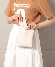 フェイクレザーセパレートポシェット