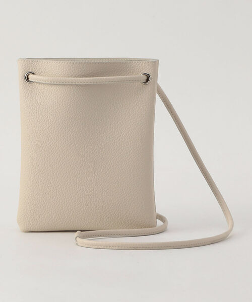 fredy repit（フレディレピ）の「フェイクレザーセパレートポシェット（ショルダーバッグ・レディース・アイボリー/ブラック・FREE）」の5枚目の写真