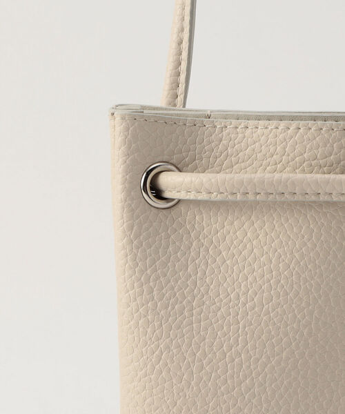 fredy repit（フレディレピ）の「フェイクレザーセパレートポシェット（ショルダーバッグ・レディース・アイボリー/ブラック・FREE）」の4枚目の写真