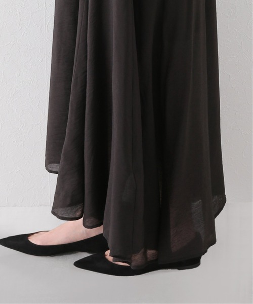 AP STUDIO(エーピーストゥディオ)の「【normment/ノーメント】 レーヨンキャミワンピース(ワンピース・レディース・ブラック/カーキ・FREE)」の9枚目の写真