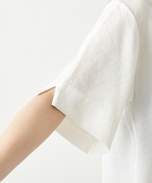 ふりふ（フリフ）の「【姉萌音】着物衿背開きブラウス（シャツ/ブラウス・レディース・ライラック/ホワイト・FREE）」の17枚目の写真