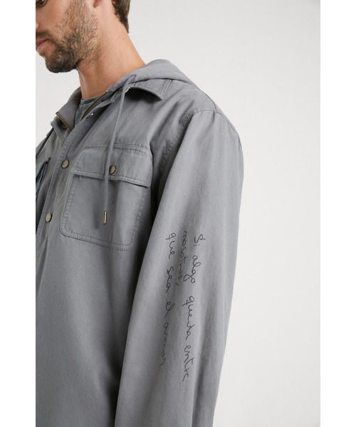 Desigual（デシグアル）の「スウェットフードジャケット（その他アウター・メンズ・ブルー・L/2L/S/M）」の4枚目の写真