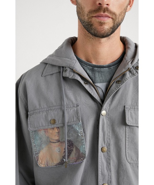 Desigual（デシグアル）の「スウェットフードジャケット（その他アウター・メンズ・ブルー・L/2L/S/M）」の5枚目の写真