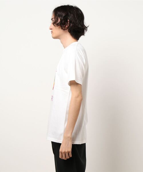 Request(リクエスト)の「【Request】 転写プリント クルーネック Tシャツ(Tシャツ/カットソー・メンズ・ブラック/ホワイト系その他・3/2)」の4枚目の写真