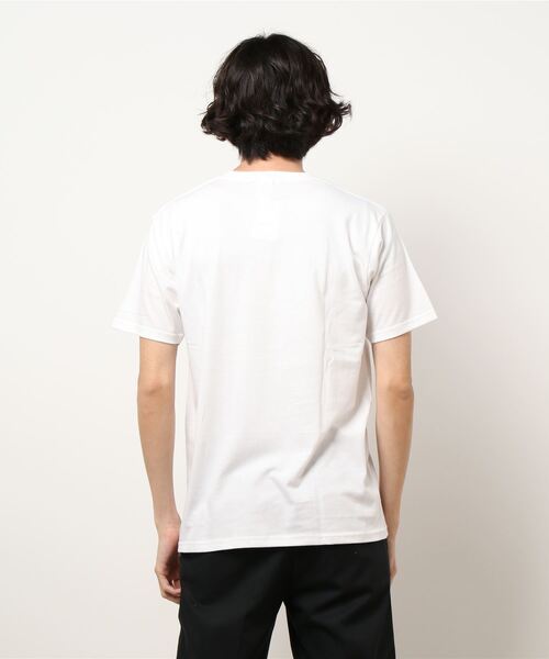 Request(リクエスト)の「【Request】 転写プリント クルーネック Tシャツ(Tシャツ/カットソー・メンズ・ブラック/ホワイト系その他・3/2)」の7枚目の写真