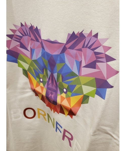 Request(リクエスト)の「【Request】 転写プリント クルーネック Tシャツ(Tシャツ/カットソー・メンズ・ブラック/ホワイト系その他・3/2)」の12枚目の写真