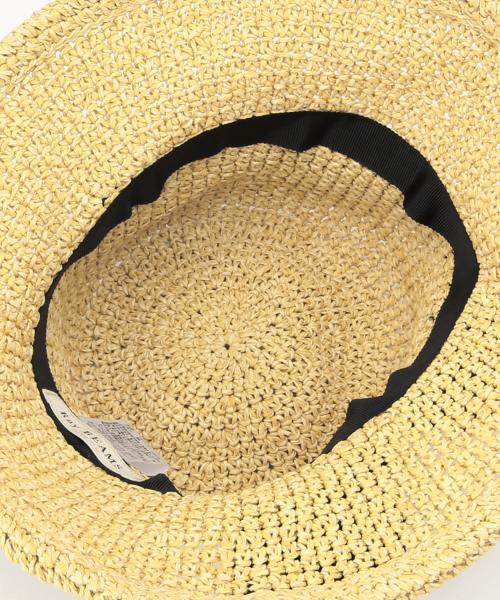 Ray BEAMS（レイビームス）の「Ray BEAMS / ペーパー リボンハット（ハット・レディース・ホワイト/ナチュラル/ブラック/ブラウン・ONE SIZE）」の22枚目の写真