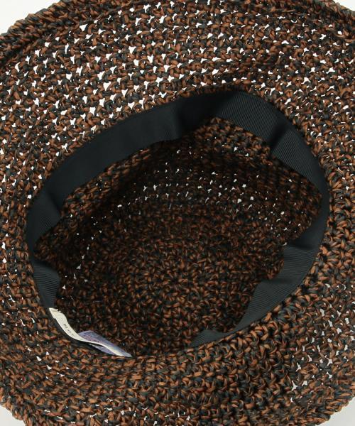 Ray BEAMS（レイビームス）の「Ray BEAMS / ペーパー リボンハット（ハット・レディース・ホワイト/ナチュラル/ブラック/ブラウン・ONE SIZE）」の18枚目の写真