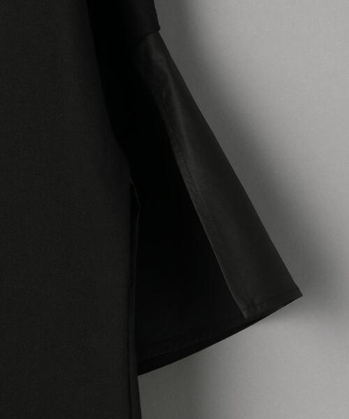 BEAUTY&YOUTH UNITED ARROWS（ビューティーアンドユースユナイテッドアローズ）の「BY コットンフレアショートスリーブ カットソー -ウォッシャブル-（Tシャツ/カットソー・レディース・ブラック/ホワイト・FREE）」の17枚目の写真